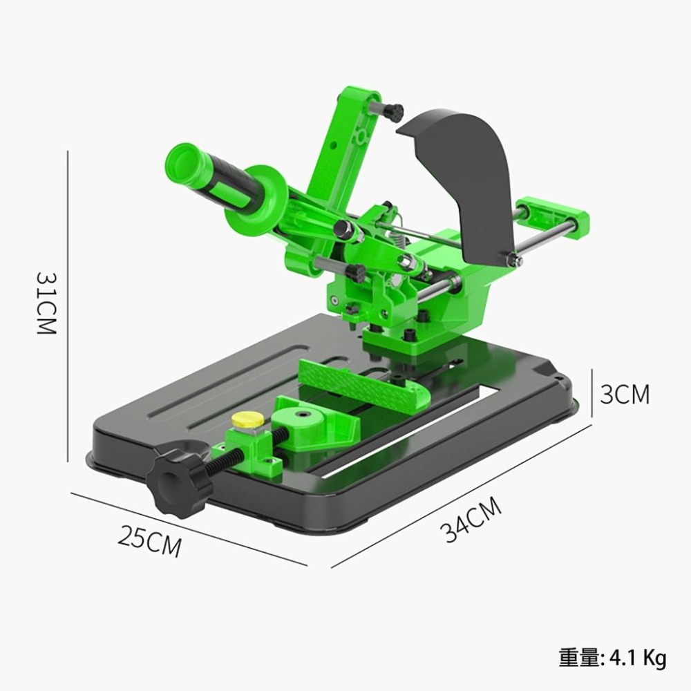快速出貨 全新 AGS37  砂輪機固定架 砂輪機支架 滑桿型 砂輪機變切斷機-細節圖3
