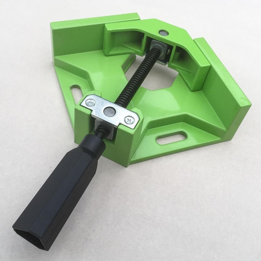 現貨供應 單手柄 直角夾 重型 木工 固定 鉗 夾 90度 畫框 抽屜 箱 盒 魚缸-細節圖5