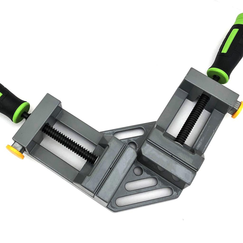 快速出貨 重型 雙柄 直角夾 木工 固定 夾 90度 畫框 抽屜 箱 魚缸 直角-細節圖3