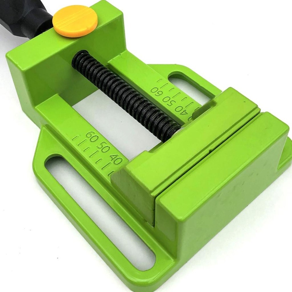 快速出貨 BG-6257 2.5吋 快速平口鉗 鋁合金 虎鉗 萬力 鑽床 電鑽支架好拍檔-細節圖3