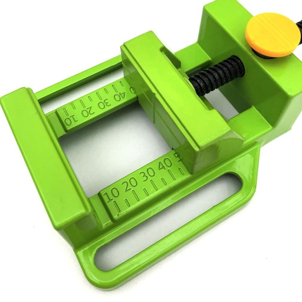 快速出貨 BG-6257 2.5吋 快速平口鉗 鋁合金 虎鉗 萬力 鑽床 電鑽支架好拍檔-細節圖6