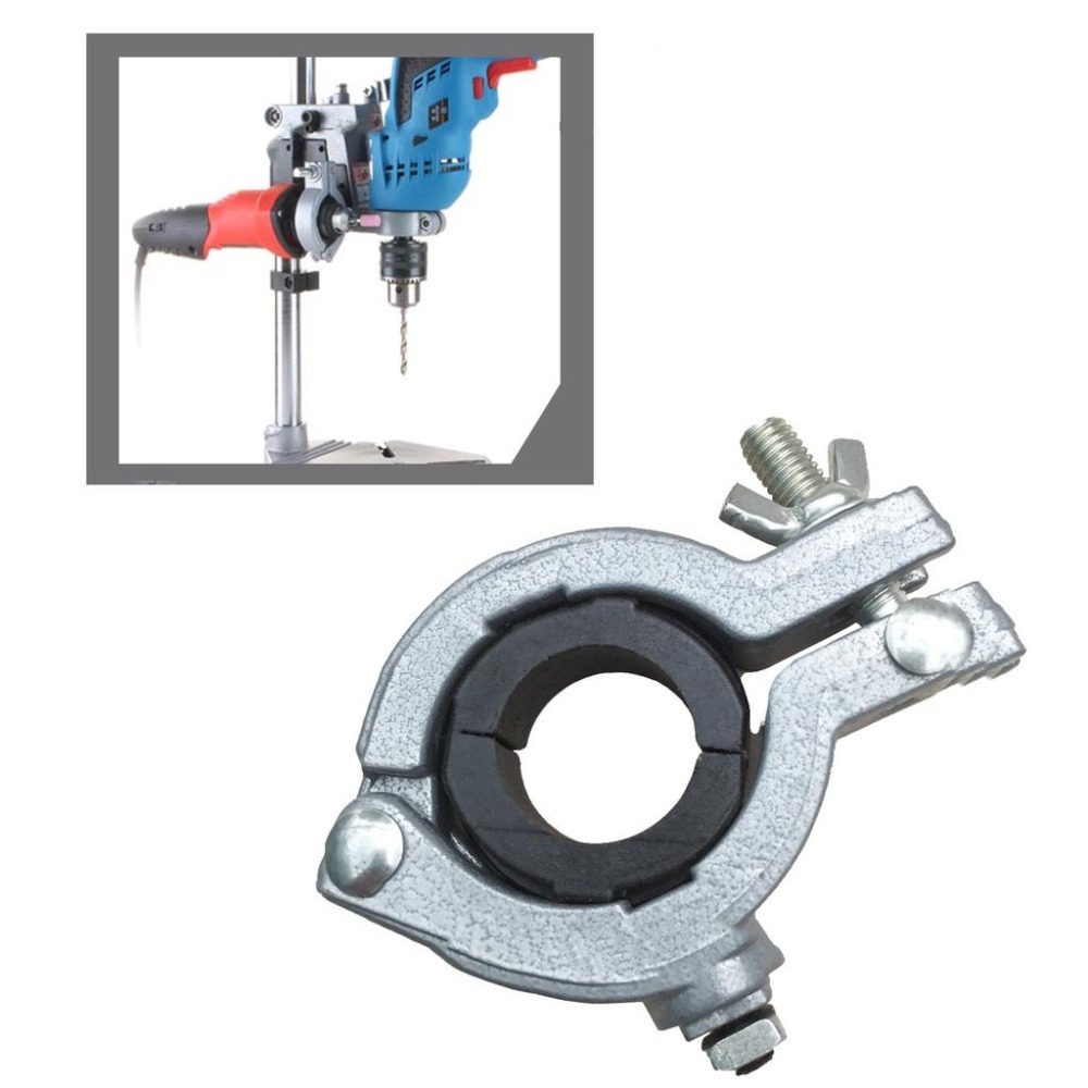 雙夾頭 雙孔電鑽支架 DS075B (BG-6109) 固定 電鑽變鑽床-細節圖7