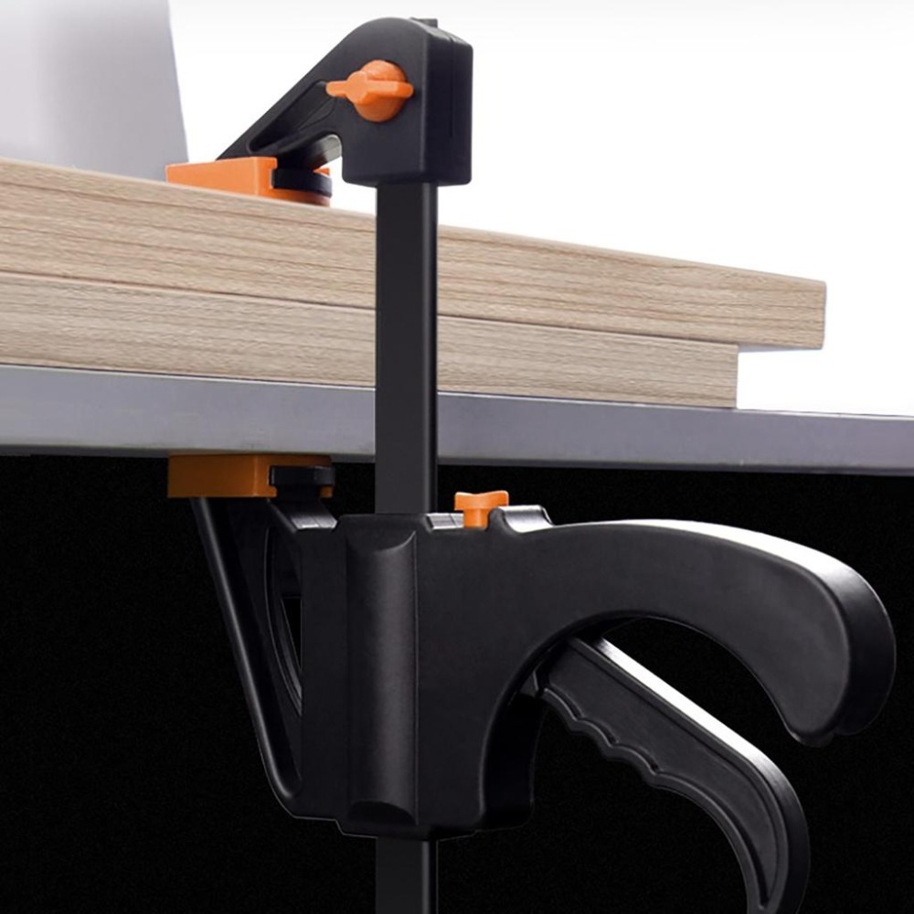 快速出貨 台灣寄出 4吋 木工F夾 木工夾 萬用夾 快速夾 黑小妹-細節圖4