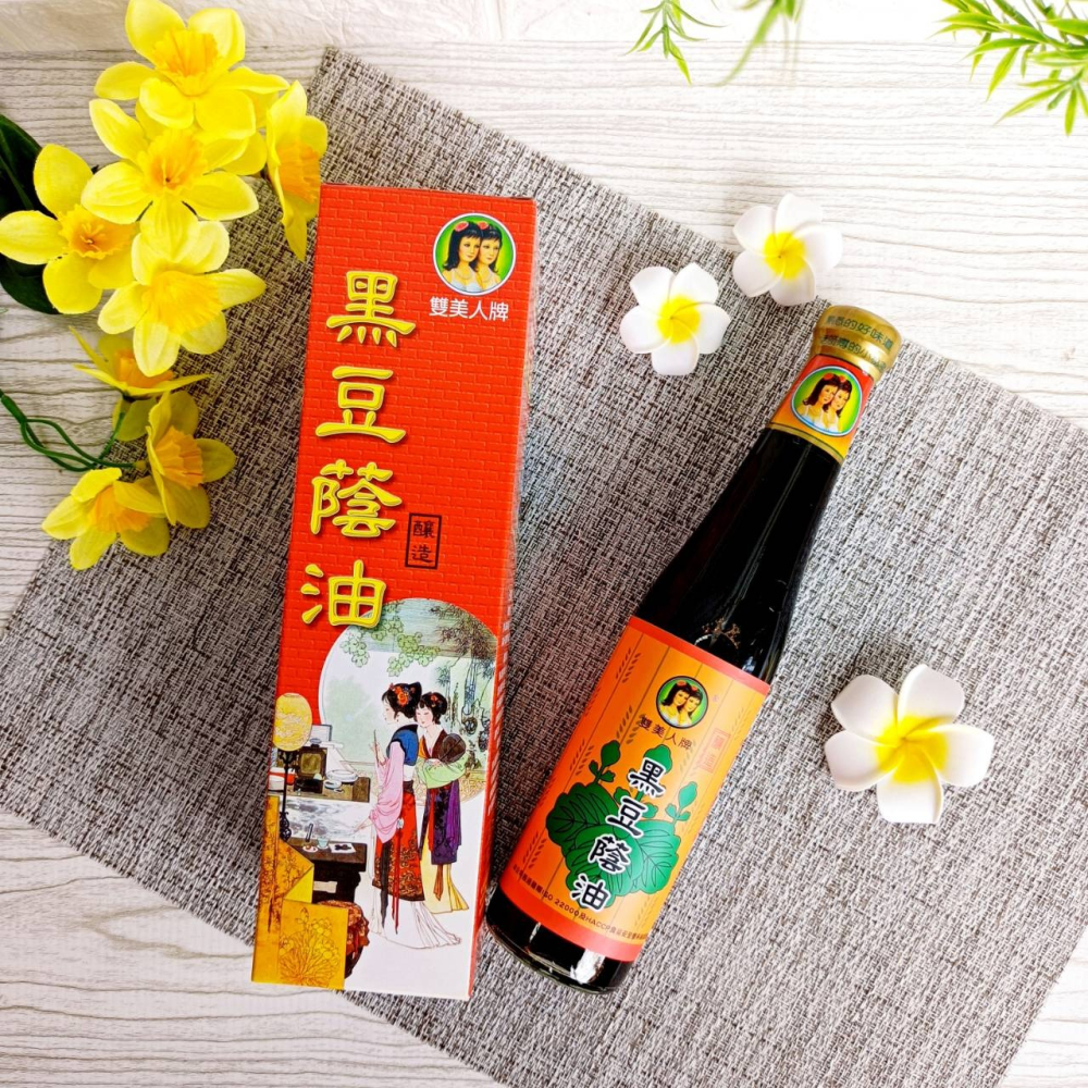 雙美人【黑豆蔭油 400ml】採優良原料製成 黑豆 蔭油 滴滴香醇 無防腐劑 無人工色素 無香料 醬油 醬油膏-細節圖5