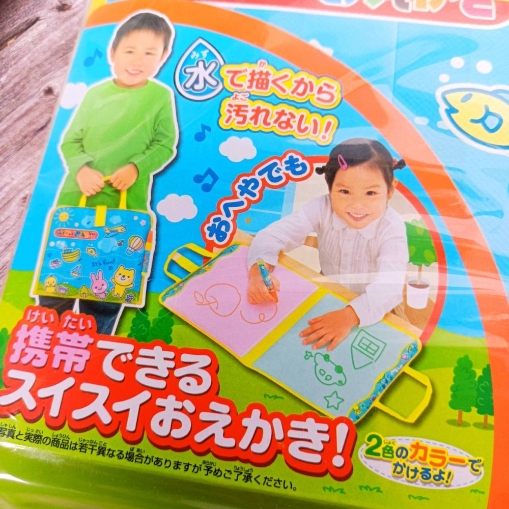 日本熱銷 【創意水塗鴉系列】水塗鴉攜帶板 水塗鴉 水寫畫布 水畫布 水寫畫畫 畫布 筆加水就可以畫畫 幼童畫畫 繪畫-細節圖5