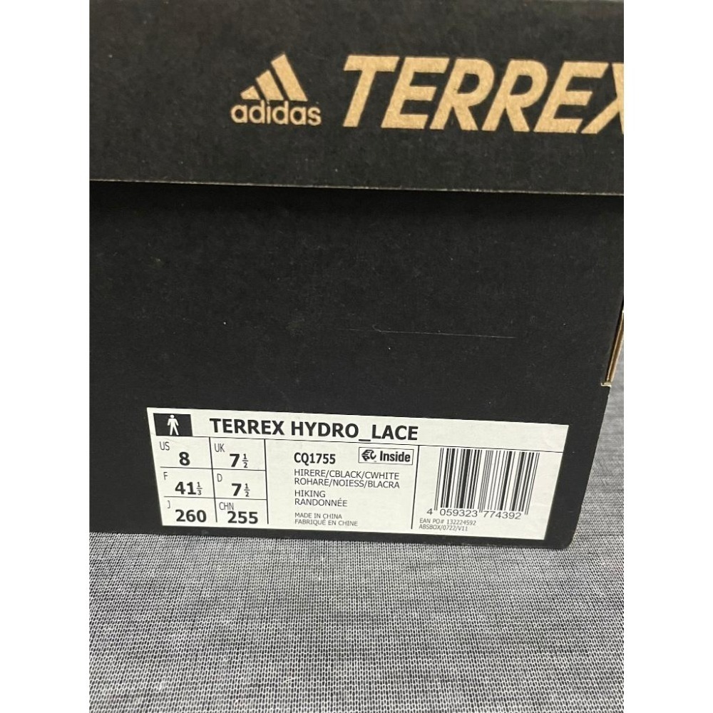 愛迪達專業溪降鞋(溯溪鞋)，Terrex Hydro-Lace Canyoning Shoes，紅色，US8，全新現貨-細節圖5