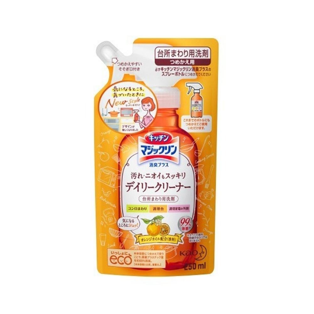 【dayneeds】花王 廚房清潔劑 橘香 300ml-細節圖4