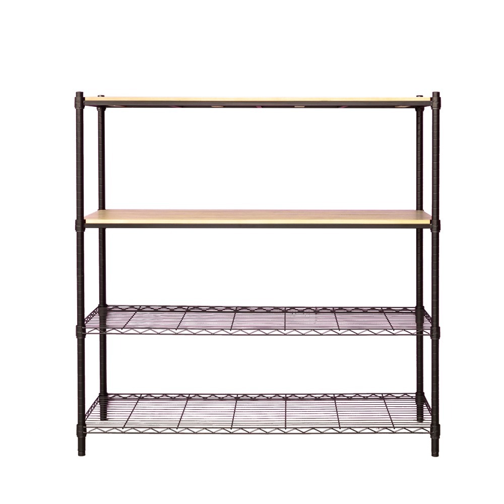 【dayneeds】松木 120x45x120公分四層烤漆收納架 多款可選-細節圖5