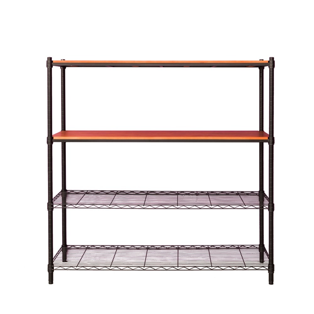 【dayneeds】松木 120x45x120公分四層烤漆收納架 多款可選-細節圖6