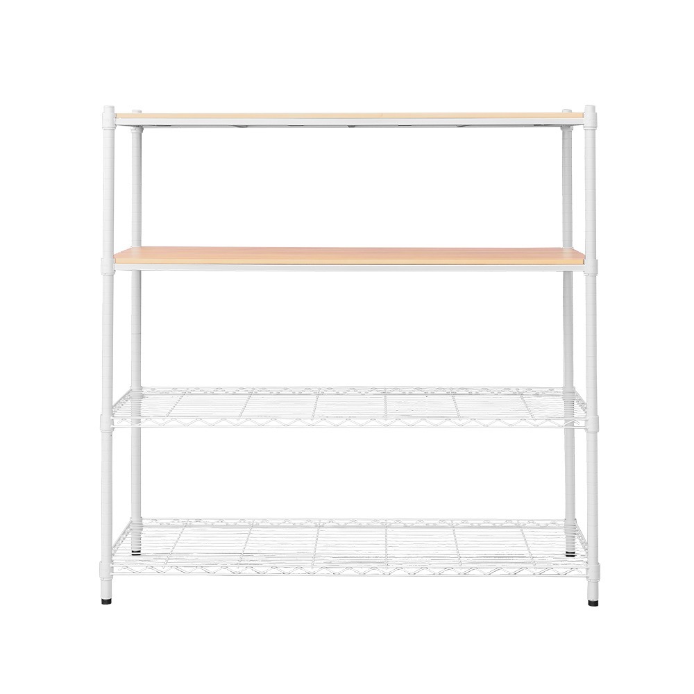 【dayneeds】松木 120x45x120公分四層烤漆收納架 多款可選-細節圖7