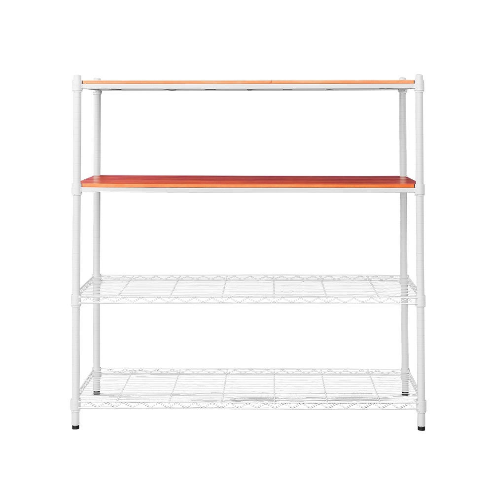 【dayneeds】松木 120x45x120公分四層烤漆收納架 多款可選-細節圖8