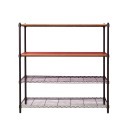 【dayneeds】松木 120x45x120公分四層烤漆收納架 多款可選-規格圖8