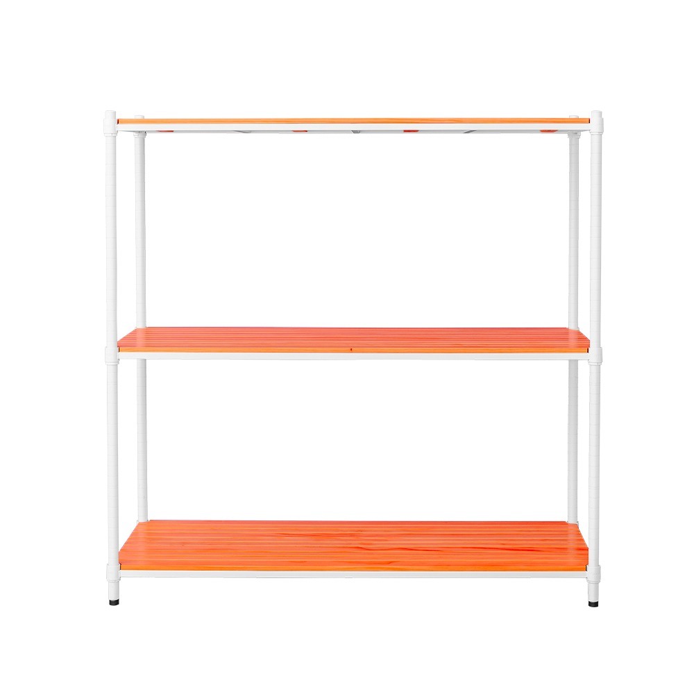 【dayneeds】松木 120x45x120公分三層烤漆收納架 多款可選_全松木-細節圖8