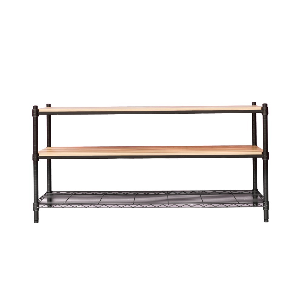 【dayneeds】松木 120x45x60公分三層烤漆收納架 多款可選-細節圖5