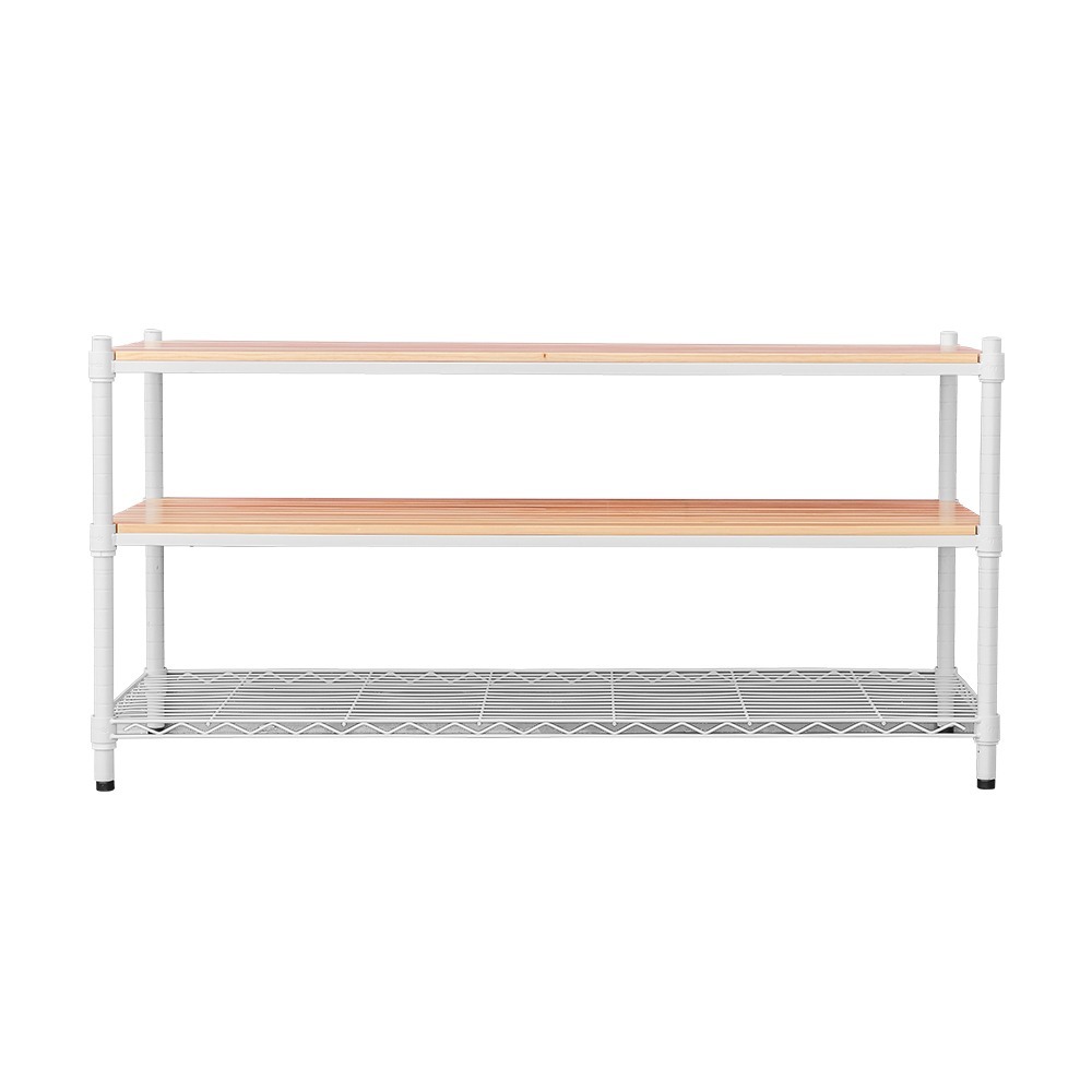 【dayneeds】松木 120x45x60公分三層烤漆收納架 多款可選-細節圖7