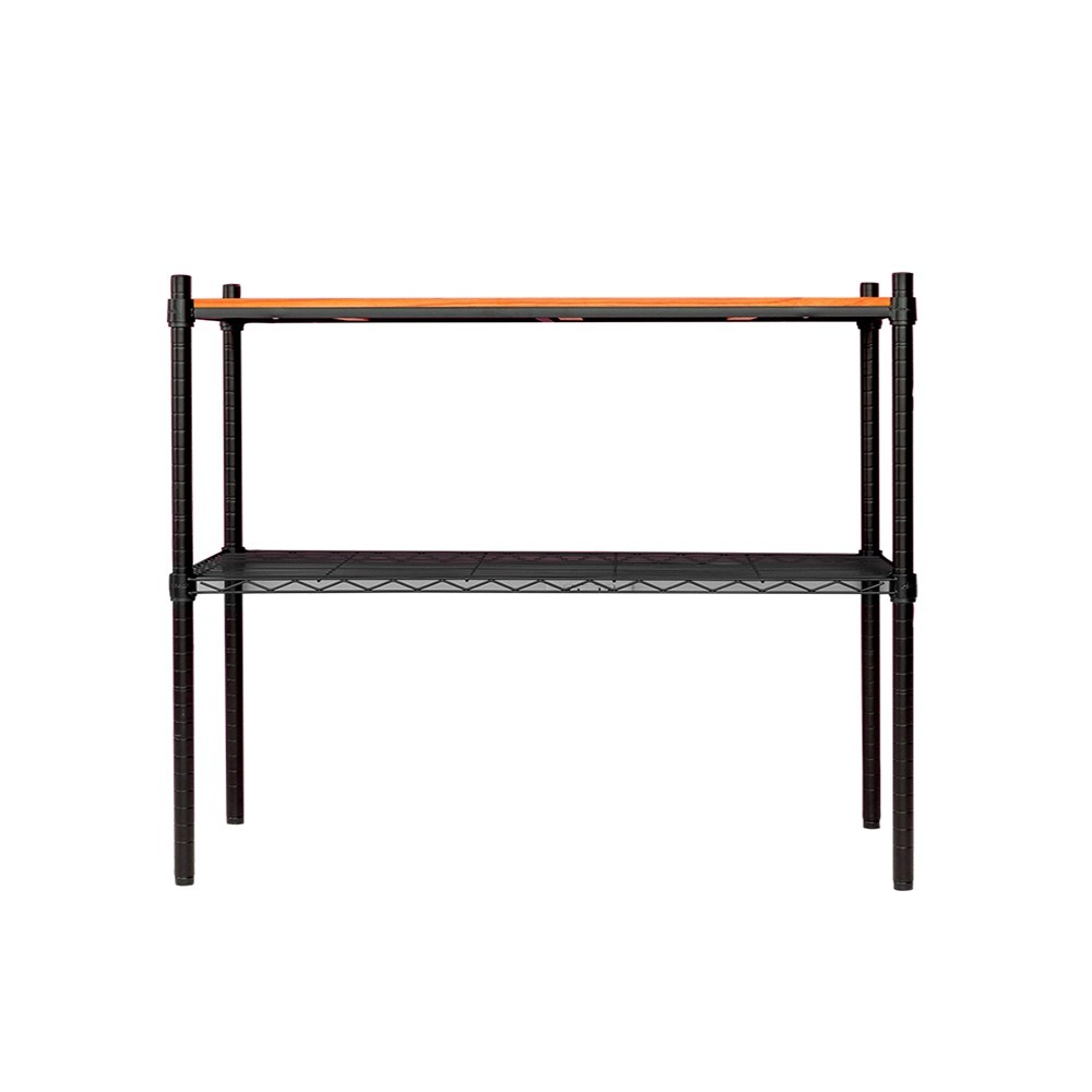 【dayneeds】松木 120x45x90公分二層烤漆收納架 多款可選-細節圖6