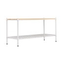 【dayneeds】松木 120x45x60公分二層烤漆收納架 多款可選-規格圖8