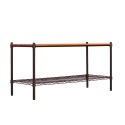 【dayneeds】松木 120x45x60公分二層烤漆收納架 多款可選-規格圖8