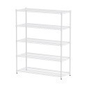 【dayneeds】荷重型 120x45x150公分 五層波浪架 三色可選-規格圖4