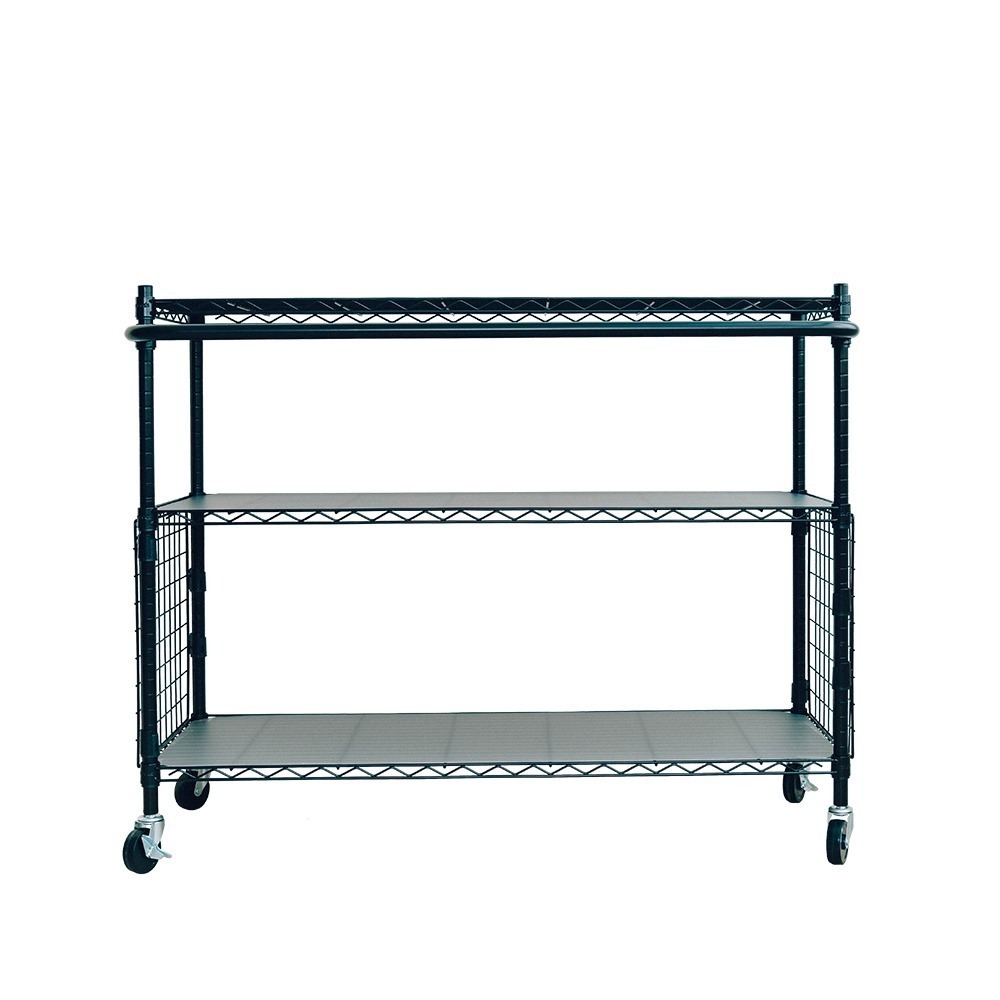 【dayneeds】輕型 120x45x90公分 三層推車旗艦版 兩色可選-細節圖3