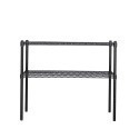 【dayneeds】荷重型 90x45x75公分 二層波浪架 三色可選-規格圖6