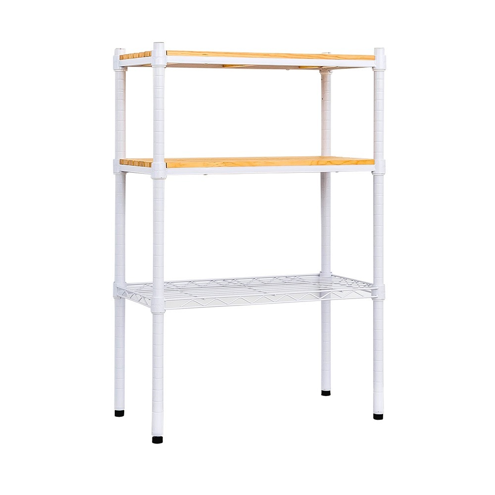 【dayneeds】松木 60x30x75公分 三層烤漆收納架 多款可選-細節圖4