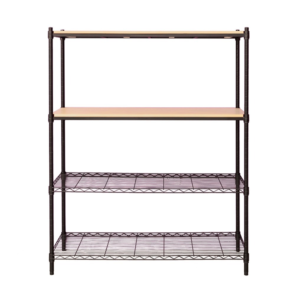 【dayneeds】松木 120x45x150公分四層烤漆收納架 多款可選-細節圖5