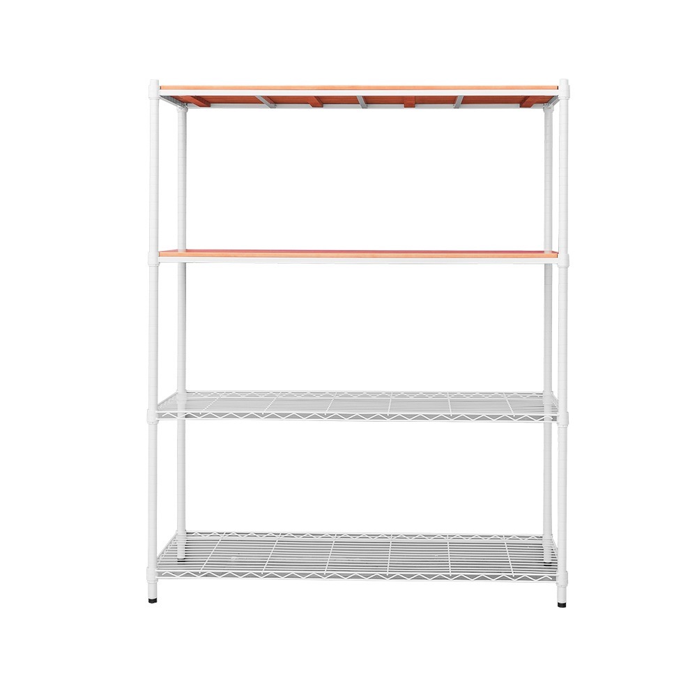 【dayneeds】松木 120x45x150公分四層烤漆收納架 多款可選-細節圖8