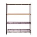 【dayneeds】松木 120x45x150公分四層烤漆收納架 多款可選-規格圖8