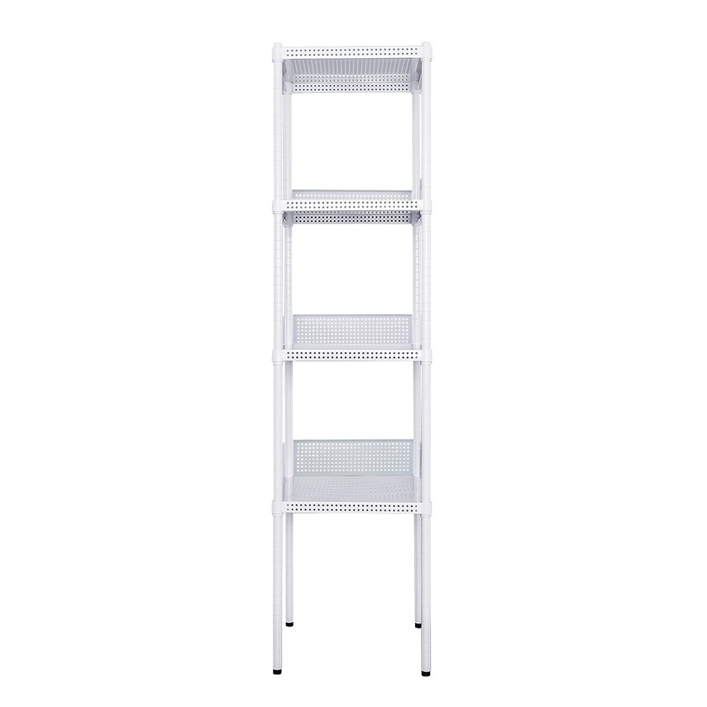 【dayneeds】沖孔 45x45x180公分 四層烤漆架(附圍籬組)二色可選-細節圖2