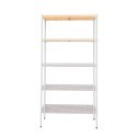 【dayneeds】松木 90x45x180分 五層烤漆收納架 多款可選-規格圖8