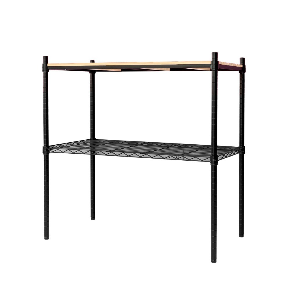 【dayneeds】松木 90x45x90公分二層烤漆收納架 多款可選-細節圖5