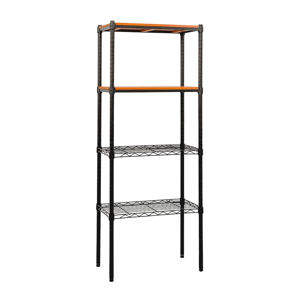 【dayneeds】松木 60x30x180公分 四層烤漆收納架 多款可選-細節圖3