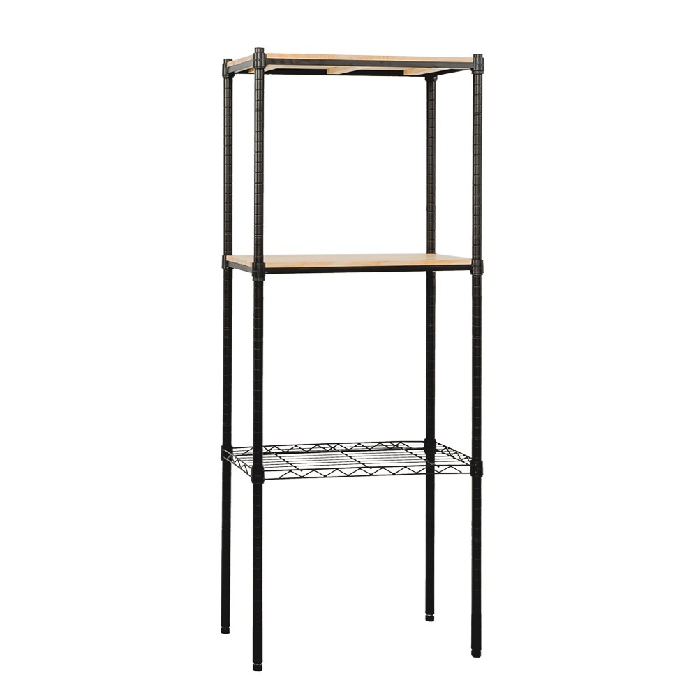 【dayneeds】松木 60x30x150公分 三層烤漆收納架 多款可選-細節圖3