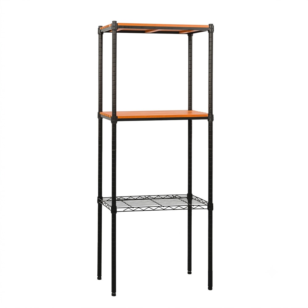 【dayneeds】松木 60x30x150公分 三層烤漆收納架 多款可選-細節圖5