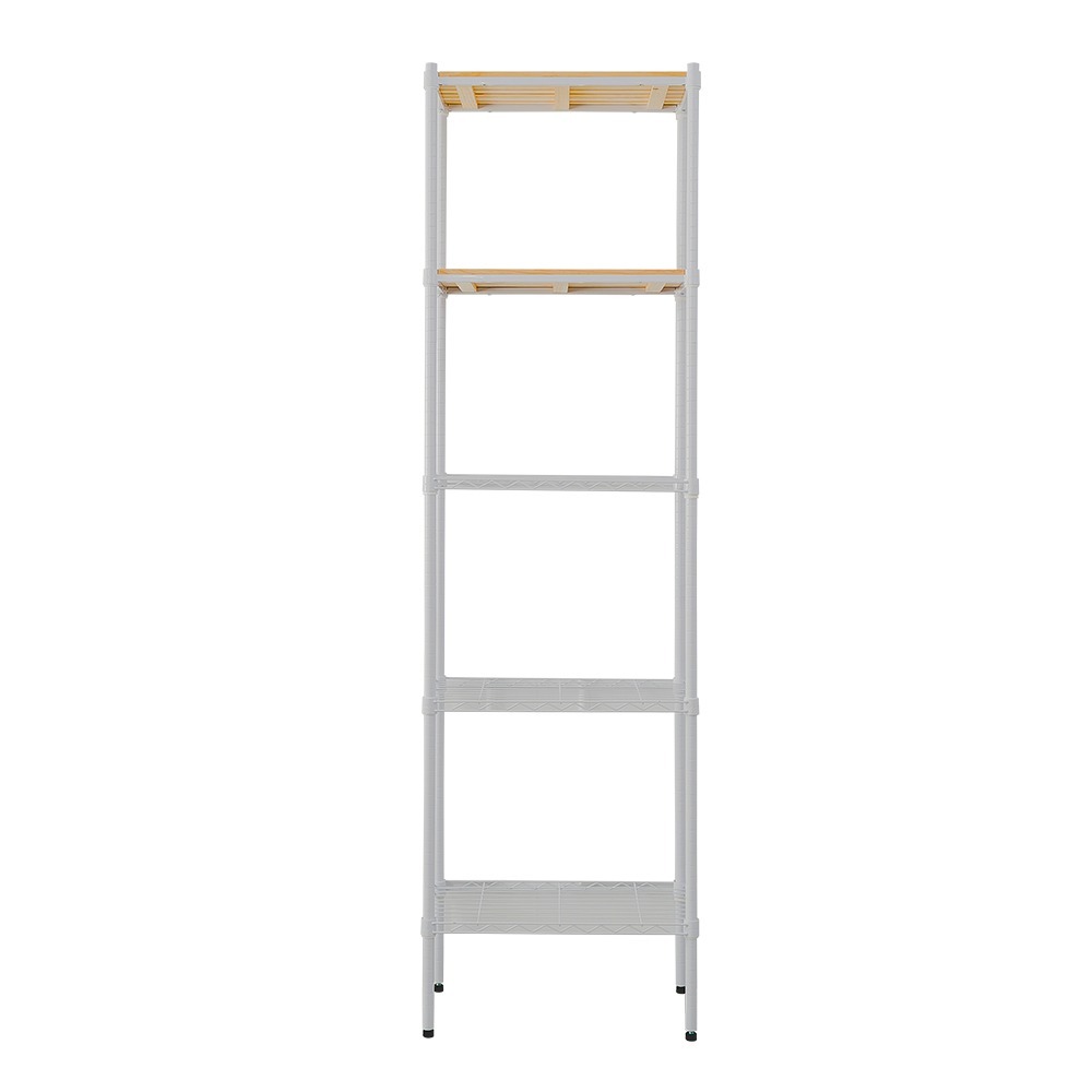 【dayneeds】松木 60x30x210公分 五層烤漆收納架 多款可選-細節圖4