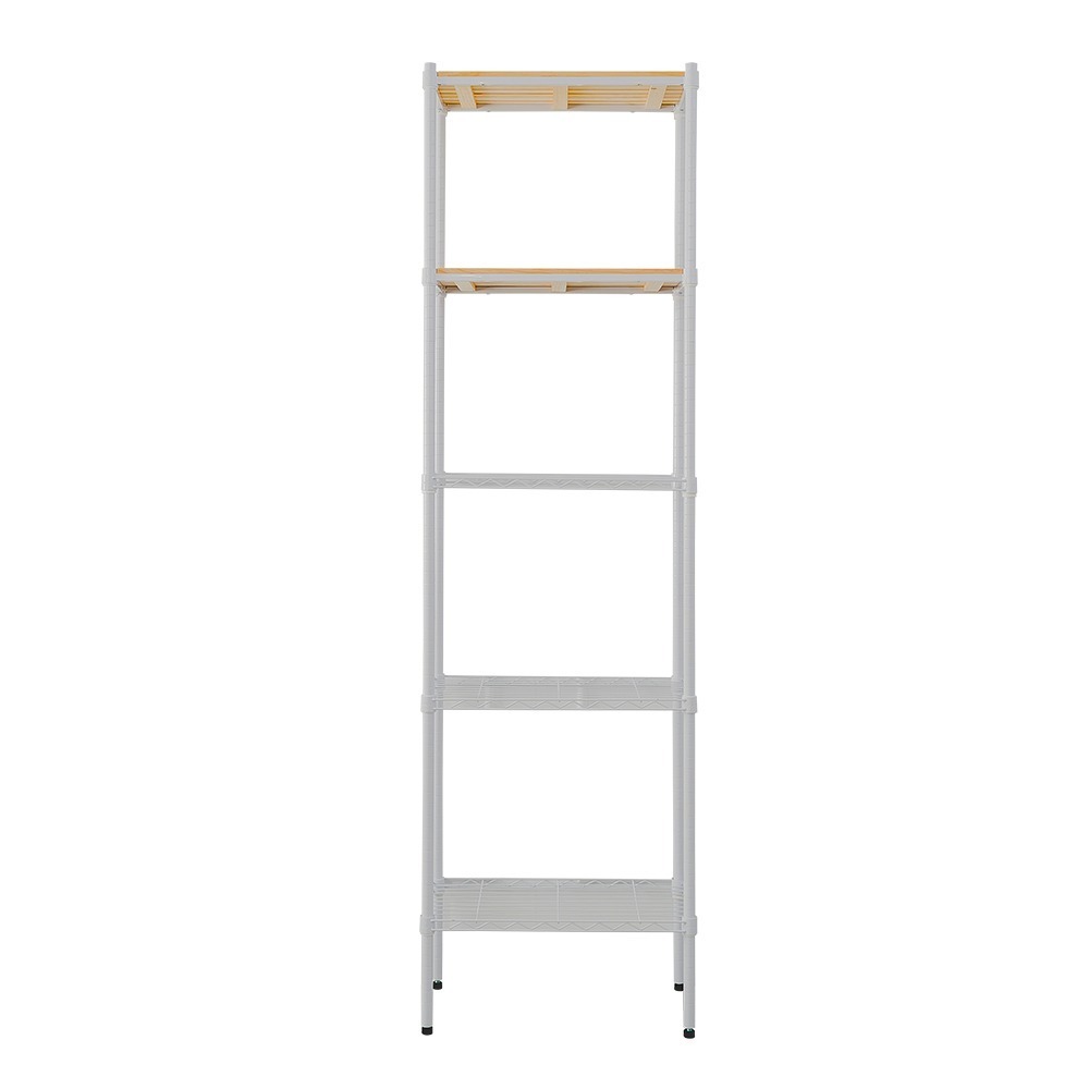 【dayneeds】松木 60x30x210公分 五層烤漆收納架 多款可選-細節圖6