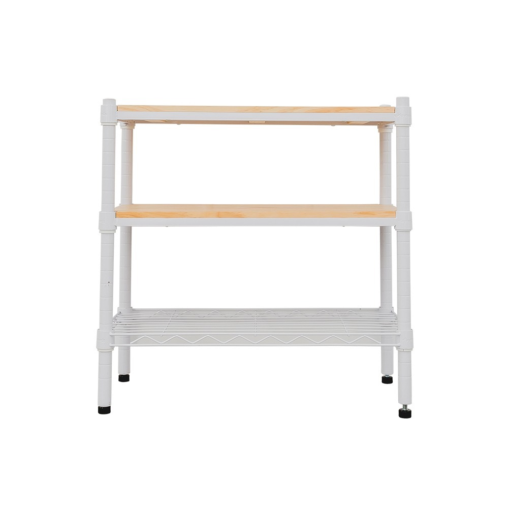 【dayneeds】松木 60x30x60公分 三層烤漆收納架 多款可選-細節圖4