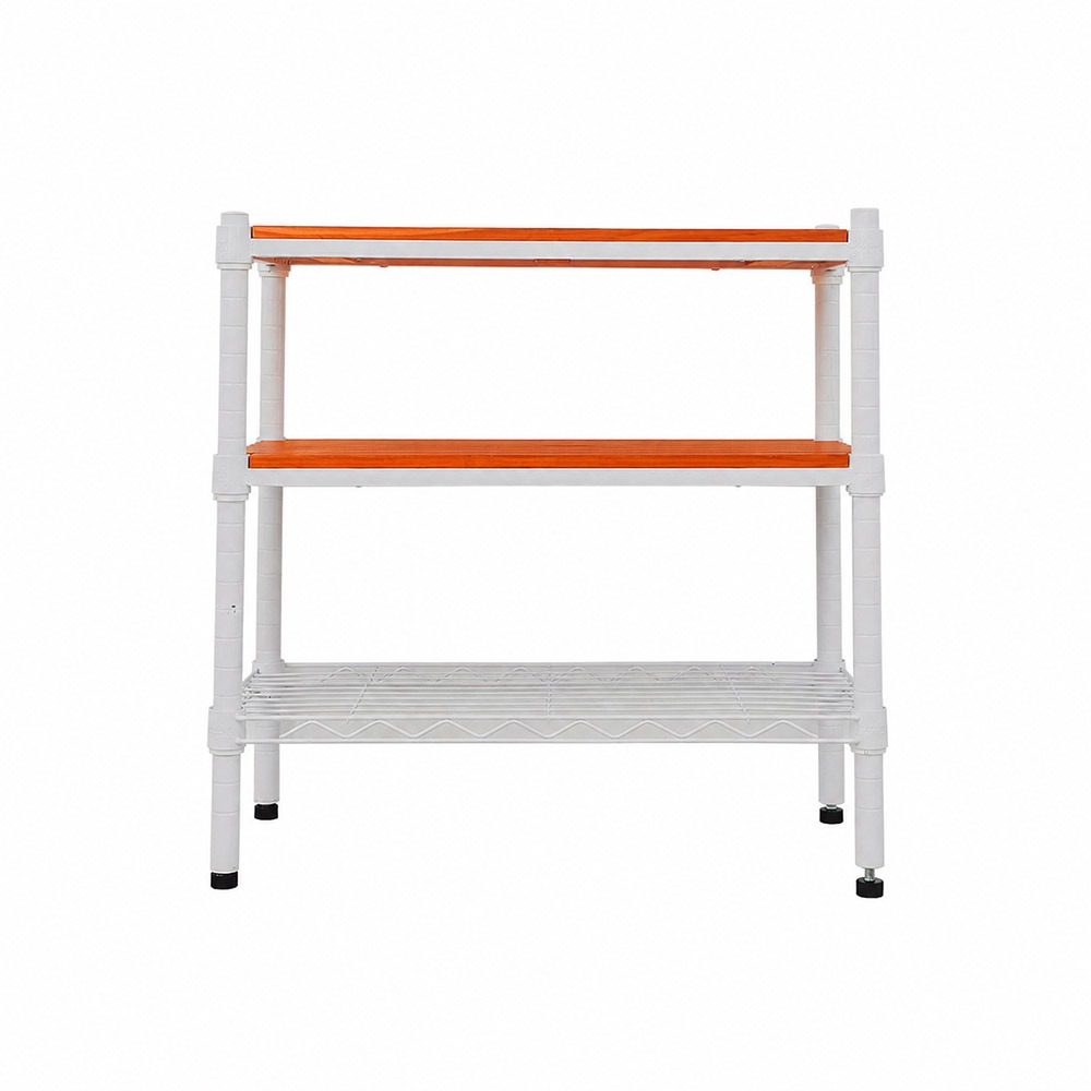 【dayneeds】松木 60x30x60公分 三層烤漆收納架 多款可選-細節圖4
