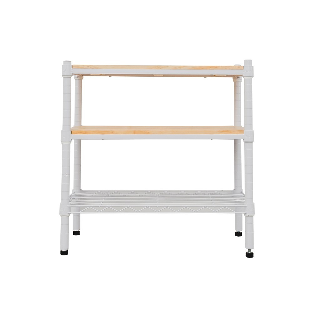 【dayneeds】松木 60x30x60公分 三層烤漆收納架 多款可選-細節圖6