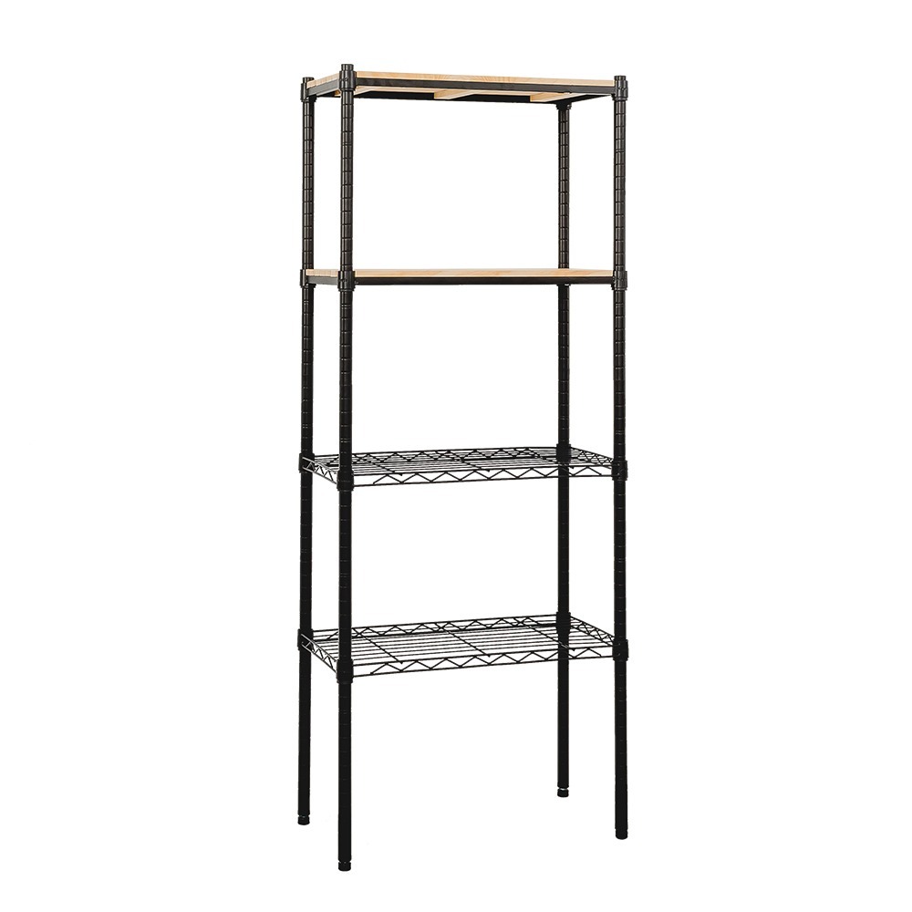 【dayneeds】松木 60x30x150公分 四層烤漆收納架 多款可選-細節圖4