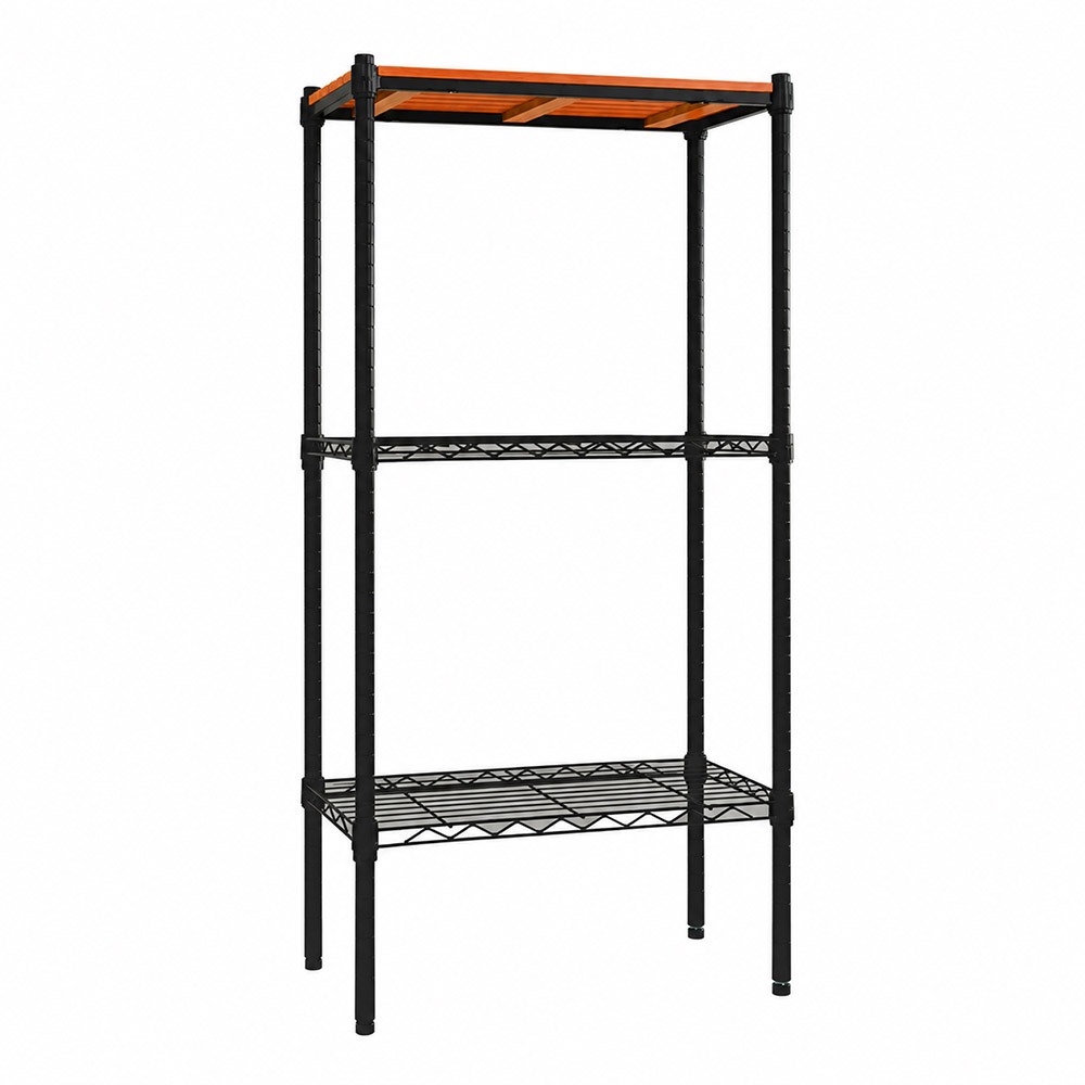【dayneeds】松木 60x30x120公分 三層烤漆收納架 多款可選-細節圖4