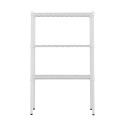 【dayneeds】輕型 76x30x120公分 三層波浪架 兩色可選-規格圖2