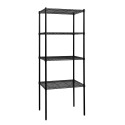 【dayneeds】輕型 76x30x180公分 四層波浪架 兩色可選-規格圖4