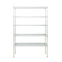 【dayneeds】荷重型 120x45x210公分 五層波浪架 三色可選-規格圖6