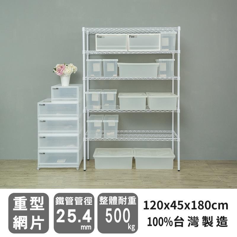 【dayneeds】荷重型 120x45x180公分 五層波浪架 三色可選-細節圖3