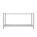 【dayneeds】輕型 120x45x60公分 二層波浪架 三色可選-規格圖2
