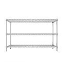 【dayneeds】荷重型 120x45x90公分 三層波浪架 三色可選-規格圖7