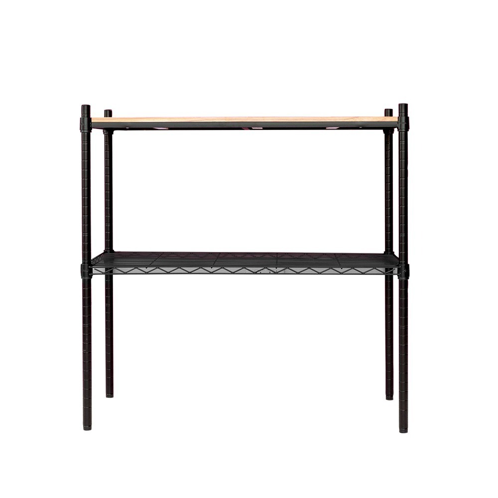 【dayneeds】松木 90x45x75公分二層烤漆收納架 多款可選-細節圖5