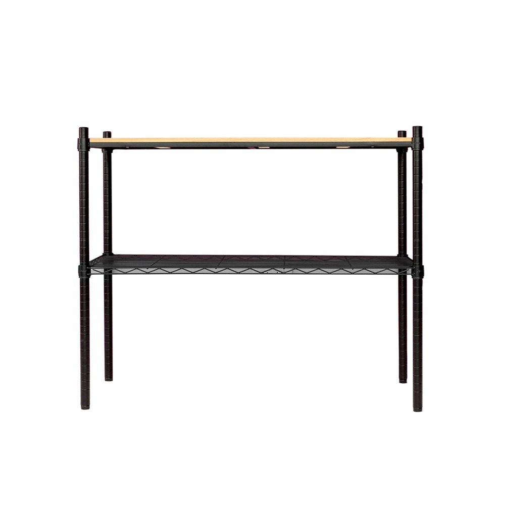 【dayneeds】松木 120x45x75公分二層烤漆收納架 多款可選-細節圖5